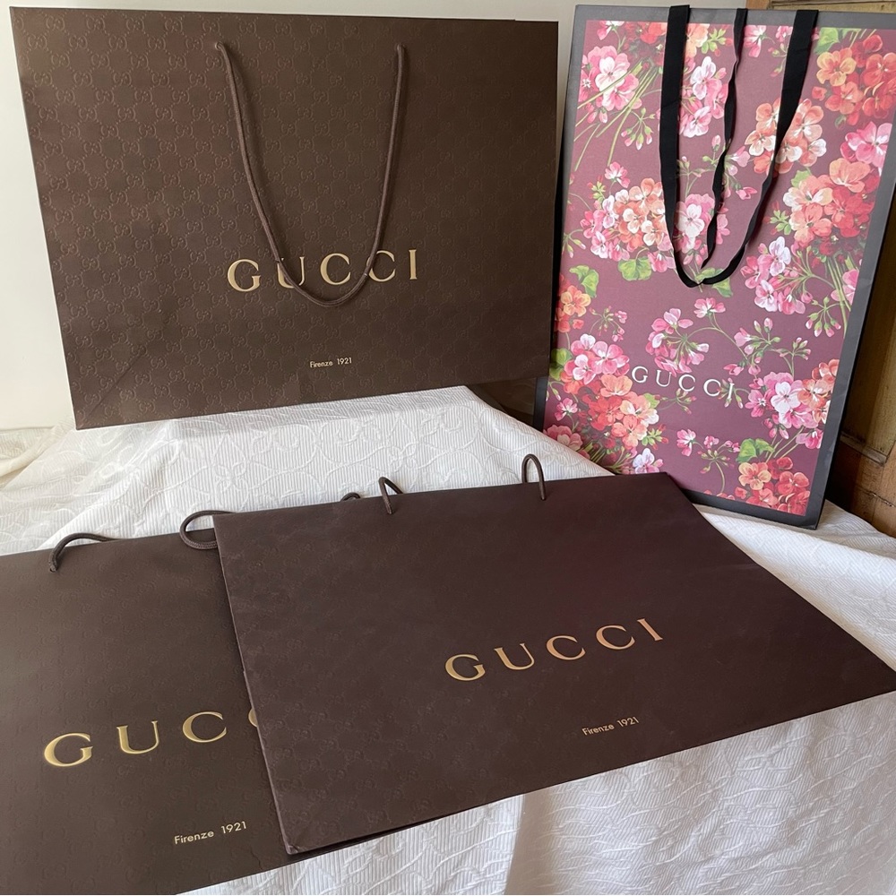 Gucci shopping bags 4 XL and Tall size